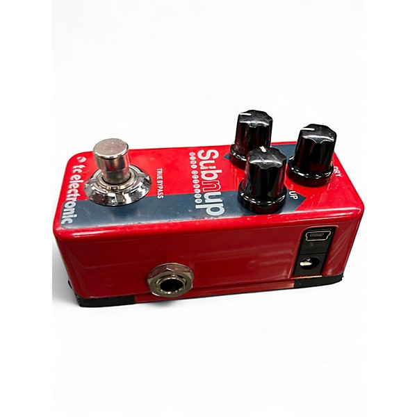Used TC Electronic Sub N Up Mini Octaver Effect Pedal