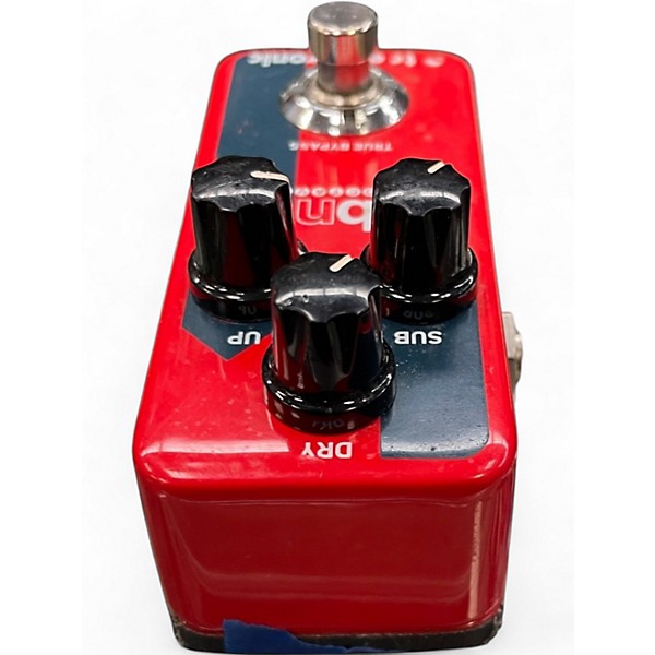 Used TC Electronic Sub N Up Mini Octaver Effect Pedal
