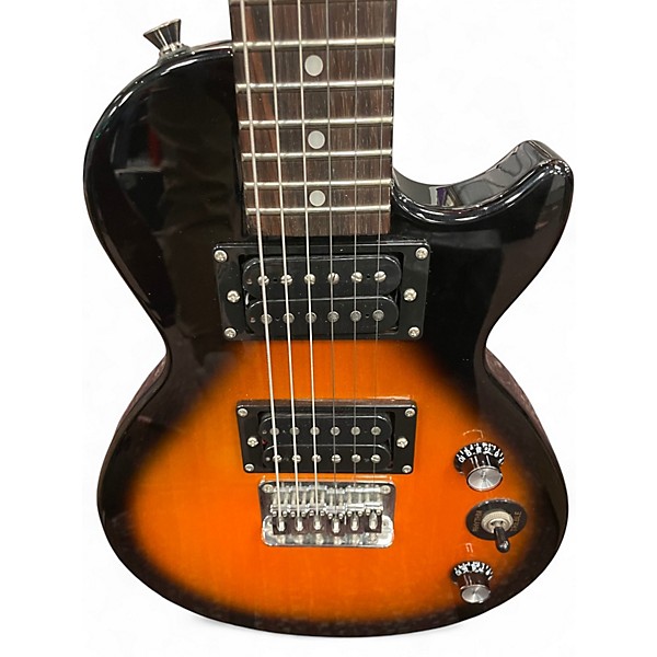 Used Epiphone Les Paul Express Vintage Sunburst Solid Body Electric Guitar