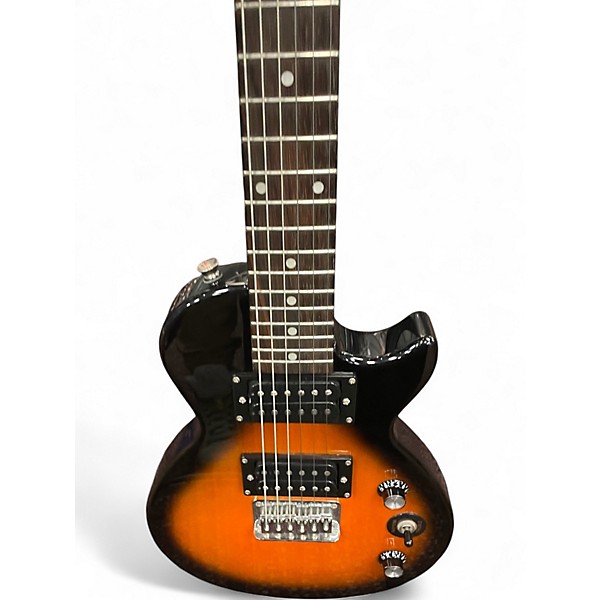 Used Epiphone Les Paul Express Vintage Sunburst Solid Body Electric Guitar