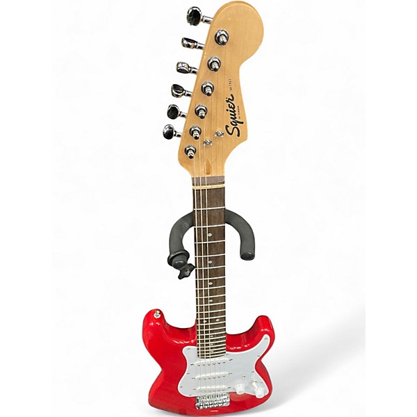 Used Squier Mini Affinity Stratocaster Dakota Red Electric Guitar