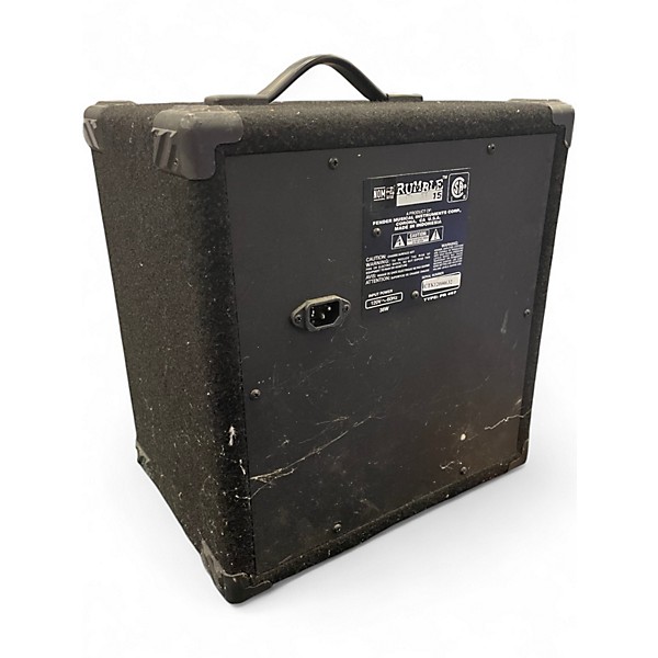 Used Fender Rumble 15 15W 1X8 Bass Combo Amp