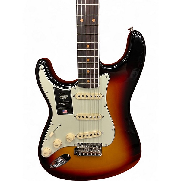 Used Fender AMERICAN VINTAGE II STRAT LH 2 Color Sunburst Electric Guitar