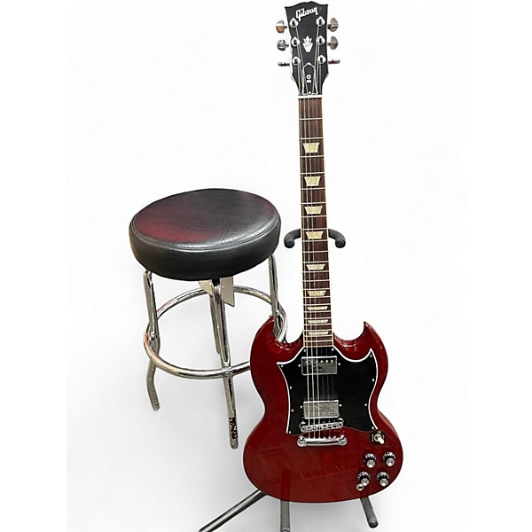 Used Gibson SG Standard Cherry Solid Body Electric Guitar