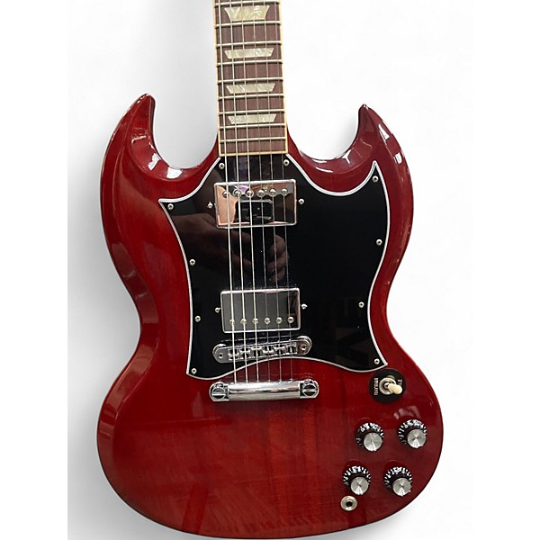 Used Gibson SG Standard Cherry Solid Body Electric Guitar