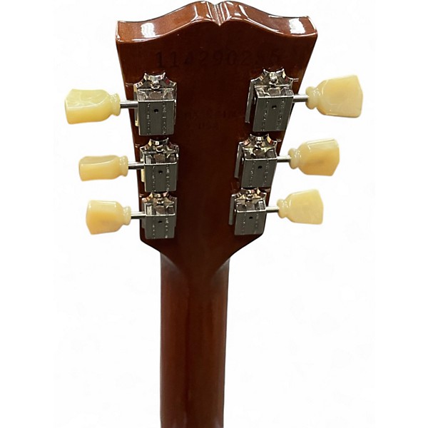 Used Gibson Les Paul Standard 1950S Neck Gold Top Solid Body Electric Guitar