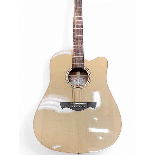 Used Tagima CF-2000 Natural Acoustic Electric Guitar