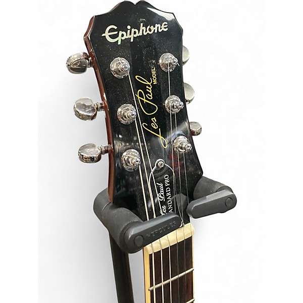 Used Epiphone Les Paul Standard Pro Vintage Sunburst Solid Body Electric Guitar