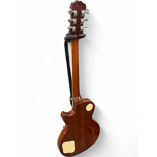 Used Epiphone Les Paul Standard Pro Vintage Sunburst Solid Body Electric Guitar