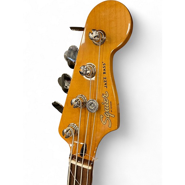 Used 2022 Squier Classic Vibe 1960S Jazz Bass Daphne Blue Electric Bass Guitar