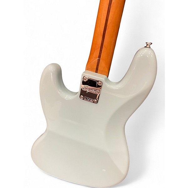 Used 2022 Squier Classic Vibe 1960S Jazz Bass Daphne Blue Electric Bass Guitar