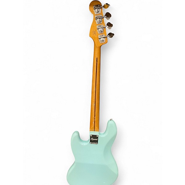Used 2022 Squier Classic Vibe 1960S Jazz Bass Daphne Blue Electric Bass Guitar