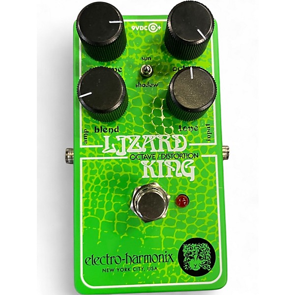 Used Electro-Harmonix LIZARD KING OCTAVE DISTORTION Effect Pedal