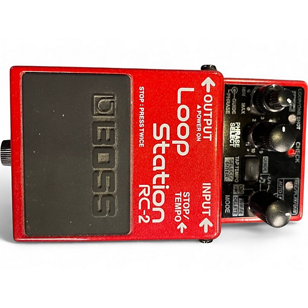 Used BOSS RC2 Loop Station Pedal
