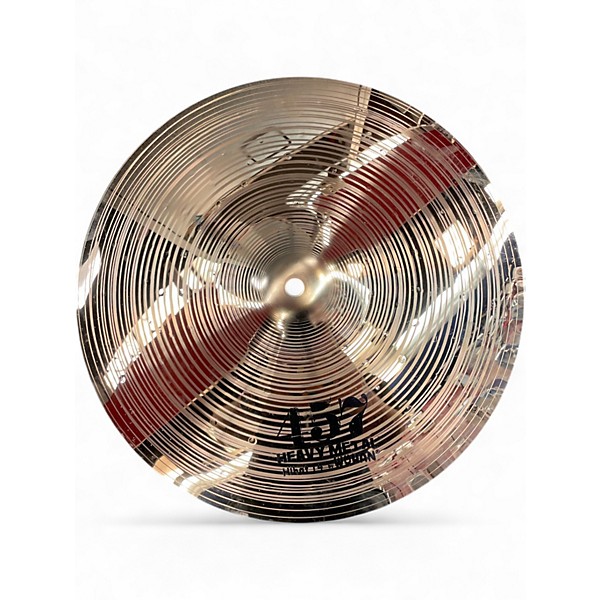 Used Wuhan Cymbals & Gongs 14in 457 Heavy Metal Hi Hat Pair Cymbal