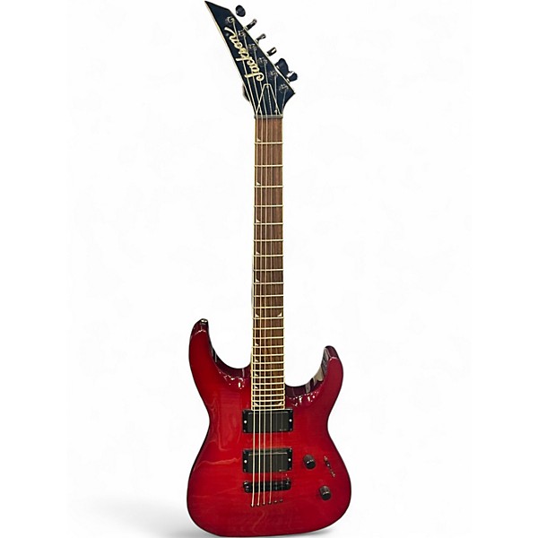 Used 1997 Jackson DK2T TRANS RED Solid Body Electric Guitar