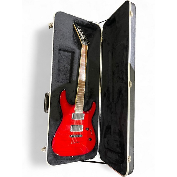 Used 1997 Jackson DK2T TRANS RED Solid Body Electric Guitar