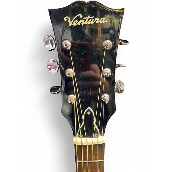 Used Ventura V13 Cherry Sunburst Acoustic Guitar
