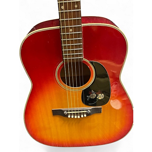 Used Ventura V13 Cherry Sunburst Acoustic Guitar