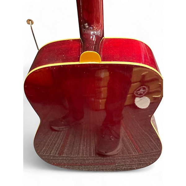 Used Ventura V13 Cherry Sunburst Acoustic Guitar