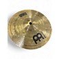 Used MEINL 10in HCS Splash Cymbal