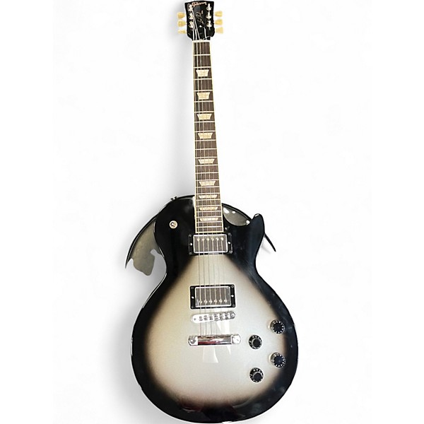 Used Gibson Les Paul Studio Silverburst Solid Body Electric Guitar