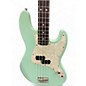 Used Fender Mark Hoppus Signature Jazz Bass Surf Green Electric Bass Guitar