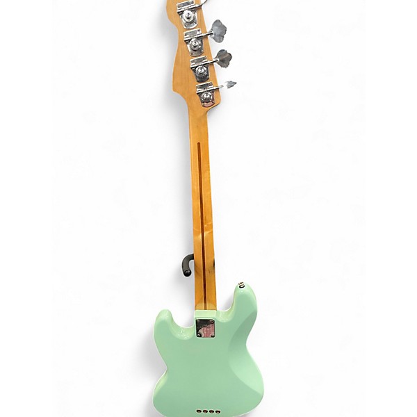 Used Fender Mark Hoppus Signature Jazz Bass Surf Green Electric Bass Guitar