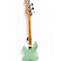 Used Fender Mark Hoppus Signature Jazz Bass Surf Green Electric Bass Guitar