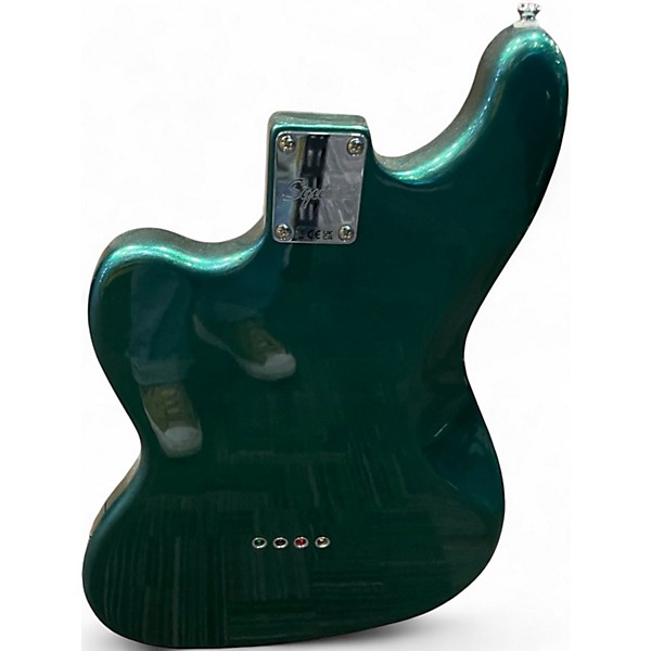Used Squier PARANORMAN RASCAL GREEN Electric Bass Guitar