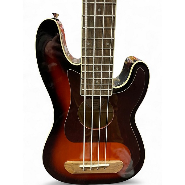 Used Fender Fullerton Precision Ukulele Bass Sunburst Ukulele