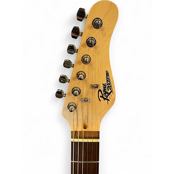 Used Rogue RR100 Rocketeer Red Burst Solid Body Electric Guitar