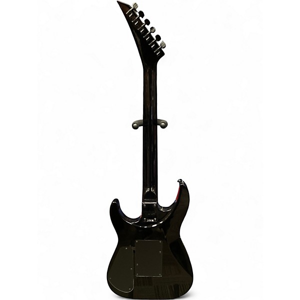 Used Jackson JS34 DKA Black and Silver Solid Body Electric Guitar