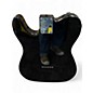 Used Squier Telecaster Custom Black Solid Body Electric Guitar
