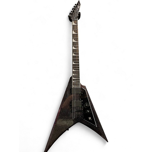 Used ESP LTD KIRK HAMMET SIGNATURE BLACK SPARKLE Solid Body Electric Guitar