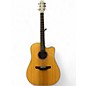 Used Takamine ESN10C Natural Acoustic Electric Guitar