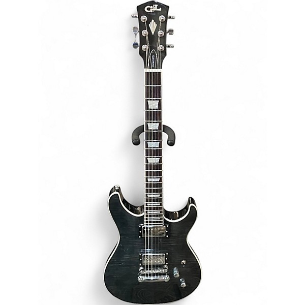 Used G&L ASCARI GTS Trans Black Solid Body Electric Guitar