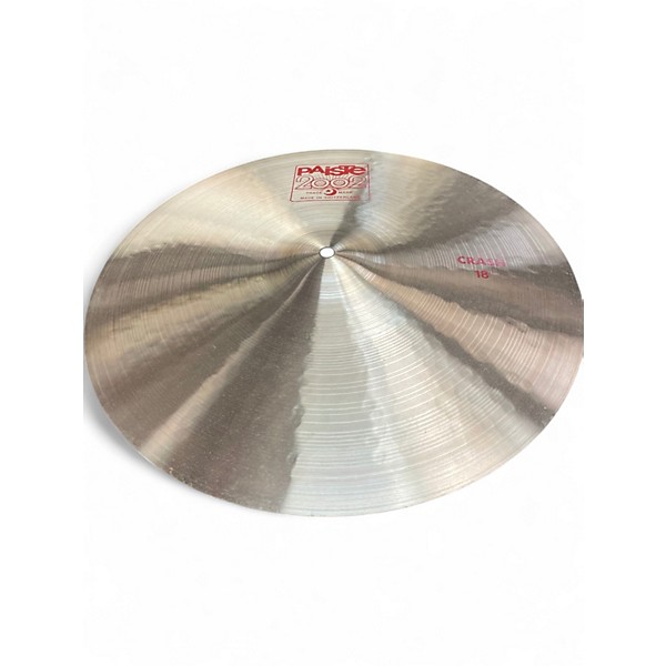Used Paiste 18in 2002 Crash Cymbal