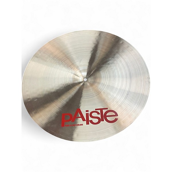 Used Paiste 18in 2002 Crash Cymbal