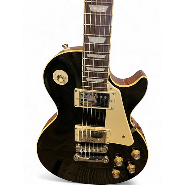 Used Epiphone Les Paul Standard 1960s Black Solid Body Electric Guitar