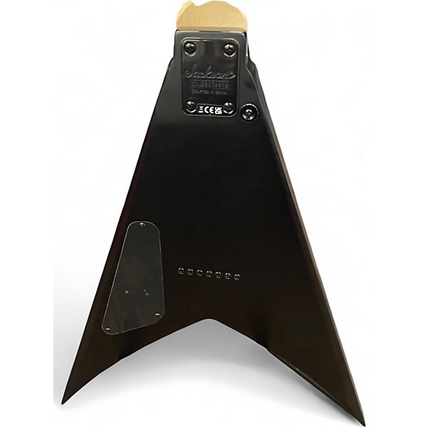 Used Jackson JS22-7 Dinky 7 String Black Solid Body Electric Guitar