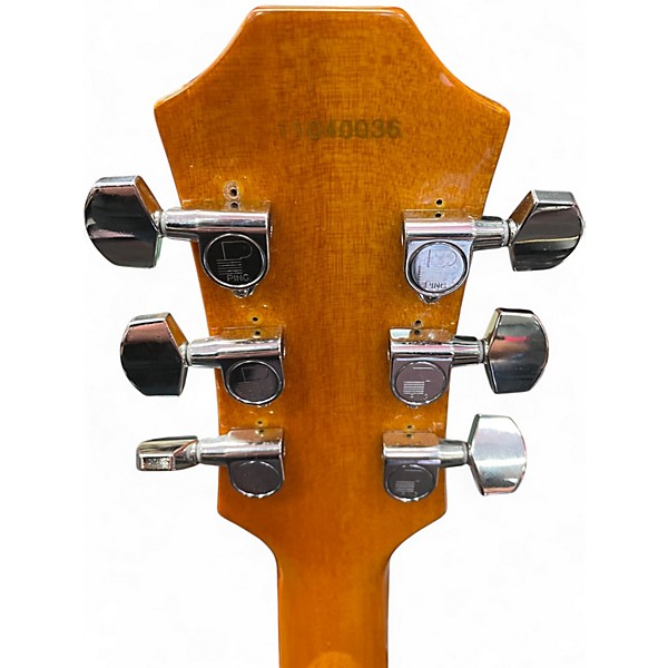 Used 2000s Xaviere xv500 Honey Burst Solid Body Electric Guitar