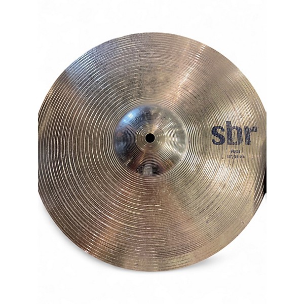 Used SABIAN 14in SBR Hi Hat Pair Cymbal