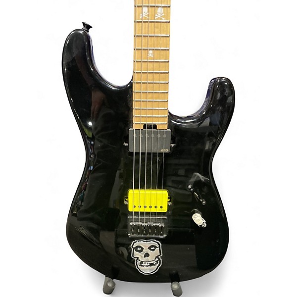 Used Charvel San Dimas Style 1 HH Black Solid Body Electric Guitar