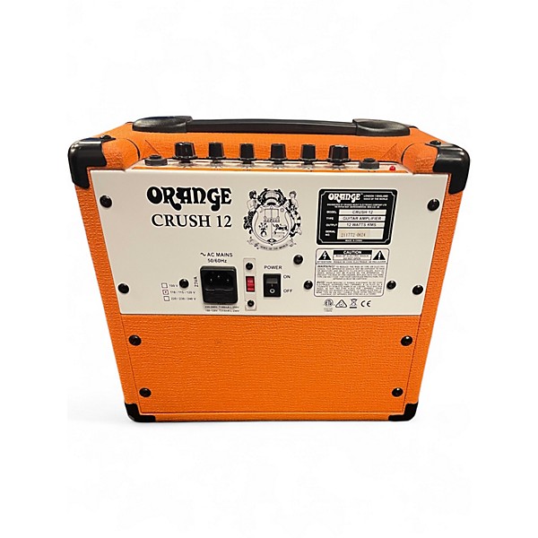 Used Orange Amplifiers Crush 12 Guitar Combo Amp