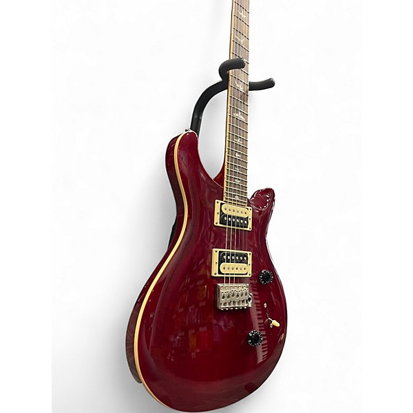 Used PRS SE Standard 24 Cherry Solid Body Electric Guitar
