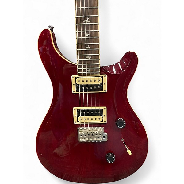 Used PRS SE Standard 24 Cherry Solid Body Electric Guitar