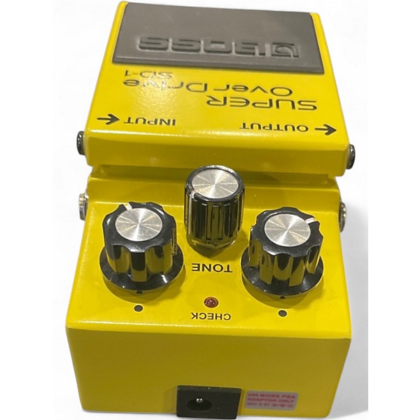 Used BOSS SD-1 SUPER OVERDRIVE Effect Pedal