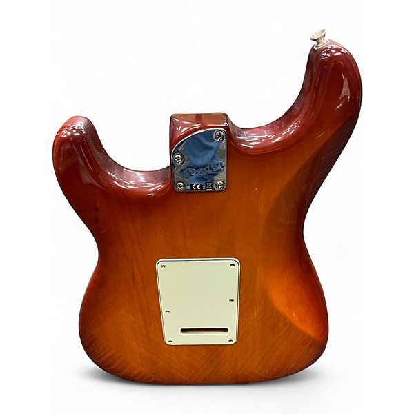 Used 2019 Fender STRAT DELUXE  Tobacco Sunburst Solid Body Electric Guitar