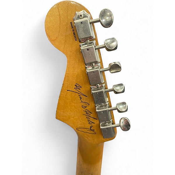 Used Fender Mike McCready Strat 3 Tone Sunburst Solid Body Electric Guitar